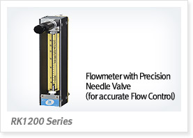 RK1200 Series Flowmeter with Precision Needle Valve (for accurate Flow Control)